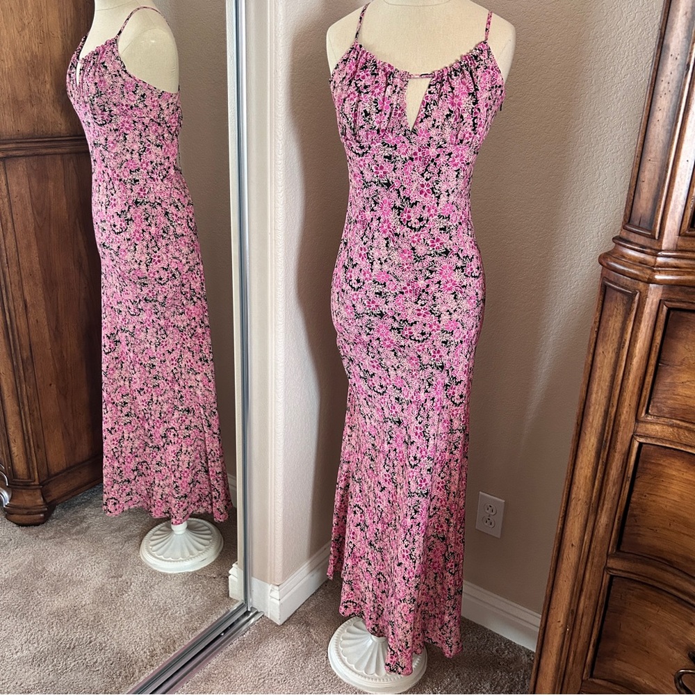 Free People Women’s Maxi Dress in Pink Size Small